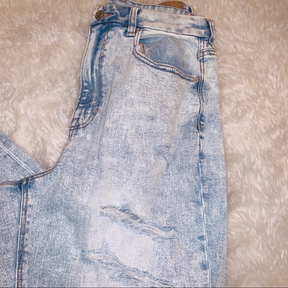 skinny curvy mom denim jeans 12 American Eagle - Picture 2 of 7